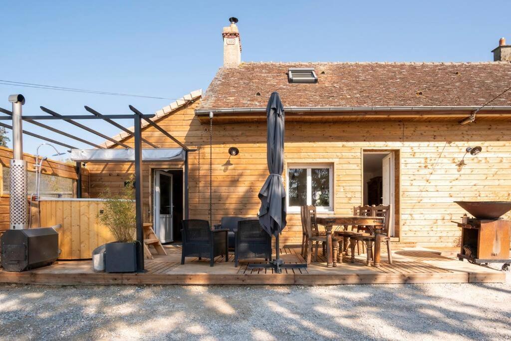 Relaxing Cottage Bain Nordique Ancinnes Buitenkant foto