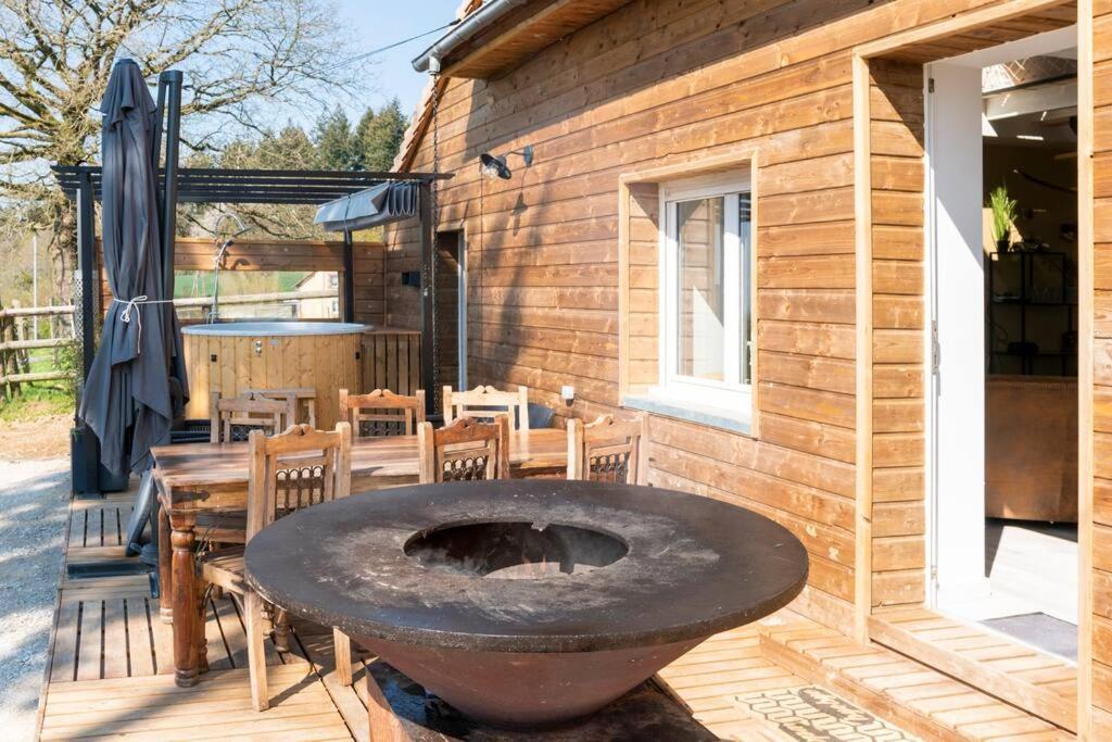 Relaxing Cottage Bain Nordique Ancinnes Buitenkant foto