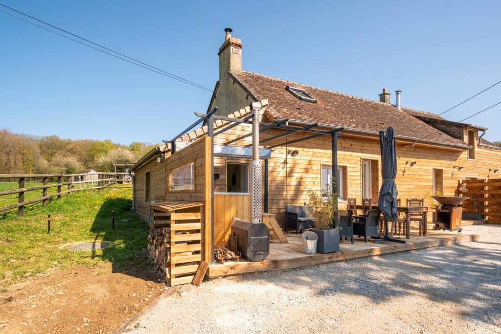 Relaxing Cottage Bain Nordique Ancinnes Buitenkant foto